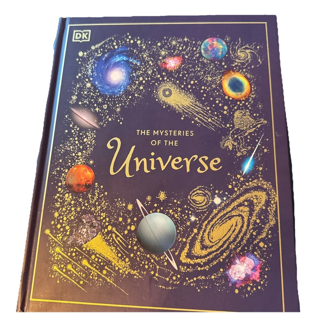 DK The Mystery OF UNIVERSE Illustrated HC Signed By Will Gater W/poster